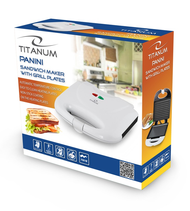 Купить PANINI GRILL TORTILLA SANDWICH TOaster 700W: отзывы, фото, характеристики в интерне-магазине tehdim.com.ua